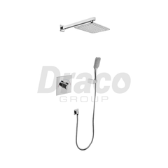 Sen tắm âm tường Draco F0314C đồng thau mạ crom