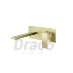 Vòi lavabo âm tường Draco F2402G đồng thau