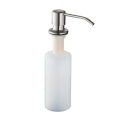 Phụ Kiện Bình Xà Bông Âm Bàn AKB01N Chất Liệu Nhựa Dung Tích Bình 300ml Nắp Đậy Inox Kiểu Nhấn Tiện Lợi