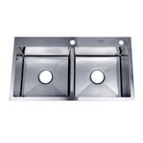 Hình Ảnh Bồn Rửa Chén 2 Hố Draco S1285ID Chất Liệu Inox 304 Đúc Nguyên Khối (2)