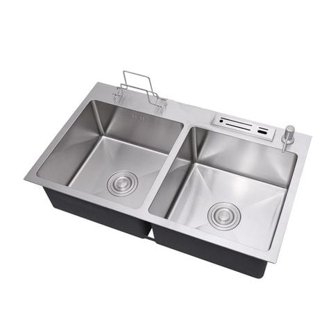 Bồn Rửa Chen 2 Hố Draco S1285itd Chất Liệu Inox 304 đuc Nguyen Khối Draco Thiết Bị Vệ Sinh Thiết Bị Nha Bếp