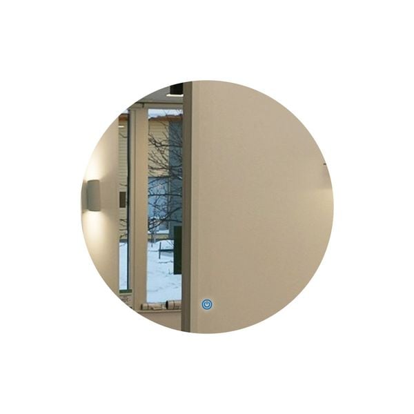 Gương Phòng Tắm Draco ATG50LO Tích Hợp Đèn Led Với Trình Điều Khiển Cảm Ứng Kích Thước 50cm x 50cm