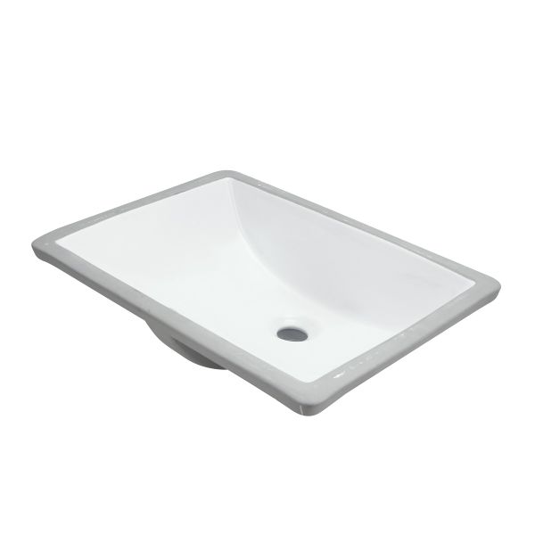 Lavabo Âm Bàn Draco T2197S Chất Liệu Sứ Caremic Tráng Men Tuyết Cao Cấp Thiết Kế Chữ Nhật Tuổi Thọ Lên Tới 30 Năm