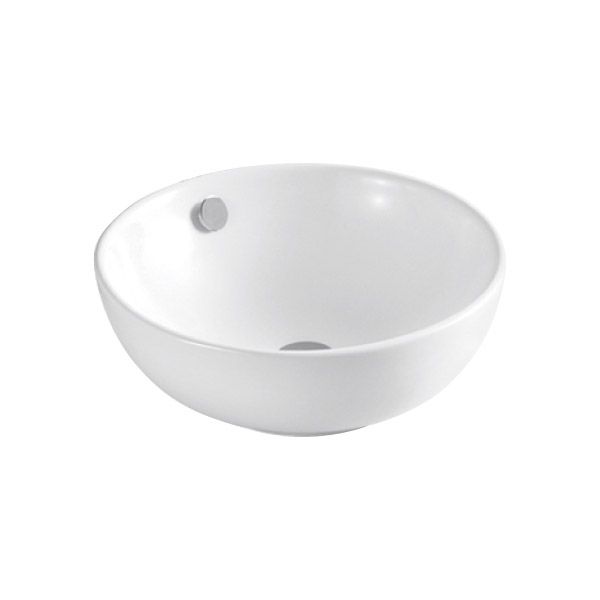Lavabo Đặt Bàn Draco T2104S Chất Liệu Sứ Caremic Tráng Men Cleanano Cao Cấp Thiết Kế Hình Nón Tuổi Thọ Lên Tới 30 Năm