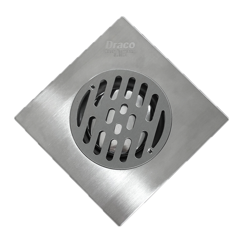 Hình Ảnh Lỗ Thoát Sàn Draco ATR02IB Inox 304 Chống Gỉ Chống Ăn Mòn Đúc (1)