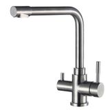 Hình Ảnh Vòi Rửa Chén Nóng Lạnh Draco F3120I 2 Chế Độ Nước Inox 304 Chống Gỉ (1)