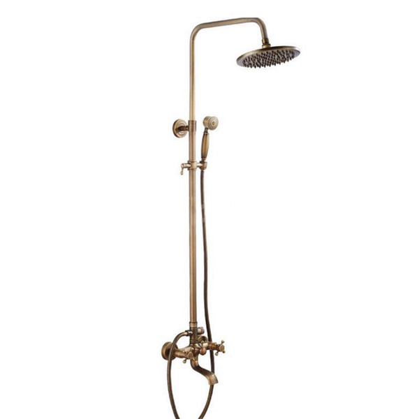 Sen Tắm Đứng Draco F0160C 2 Chế Độ Nước Nóng Lạnh Chịu Lực Tốt Độ Bền Cao Đồng Thau Giả Cổ Điển