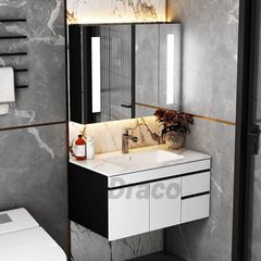 Tủ Lavabo Draco T2270PG Chất Liệu Nhựa PVC Siêu Bền Thiết Kế Hiện Đại