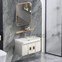 Tủ Lavabo Draco T2501WA Chất Liệu Aluminium Siêu Bền Thiết Kế Hiện Đại