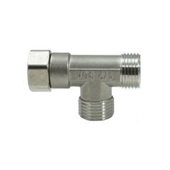 T Chia Nước ATTC2I Chất Liệu Inox 304 Chống Gỉ Chống Ăn Mòn Ren 21mm Phù Hợp Với Mọi Loại Dây Cấp Nước