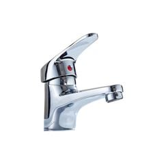 Vòi Lavabo Lạnh Draco F2204C 1 Chế Độ Nước Đồng Thau Phủ Crome Cao Cấp Tuổi Thọ Cao - Hàng Chính Hãng