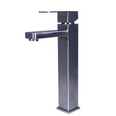 Vòi Lavabo Nóng Lạnh Draco F2101CB 2 Chế Độ Nước Đồng Thau Phủ Crome Cao Cấp Tuổi Thọ Cao Dài 30 Cm - Hàng Chính Hãng