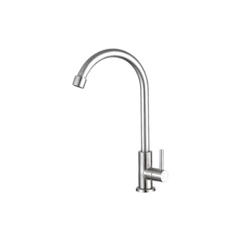 Hình Ảnh Vòi Rửa Chén Lạnh Draco F3223IN 1 Chế Độ Nước Inox 304 Chống Gỉ