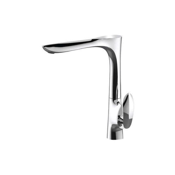 Vòi Rửa Chén Nóng Lạnh Draco F3130C 2 Chế Độ Nước Đồng Thau Phủ Crome Cao Cấp Tuổi Thọ Cao