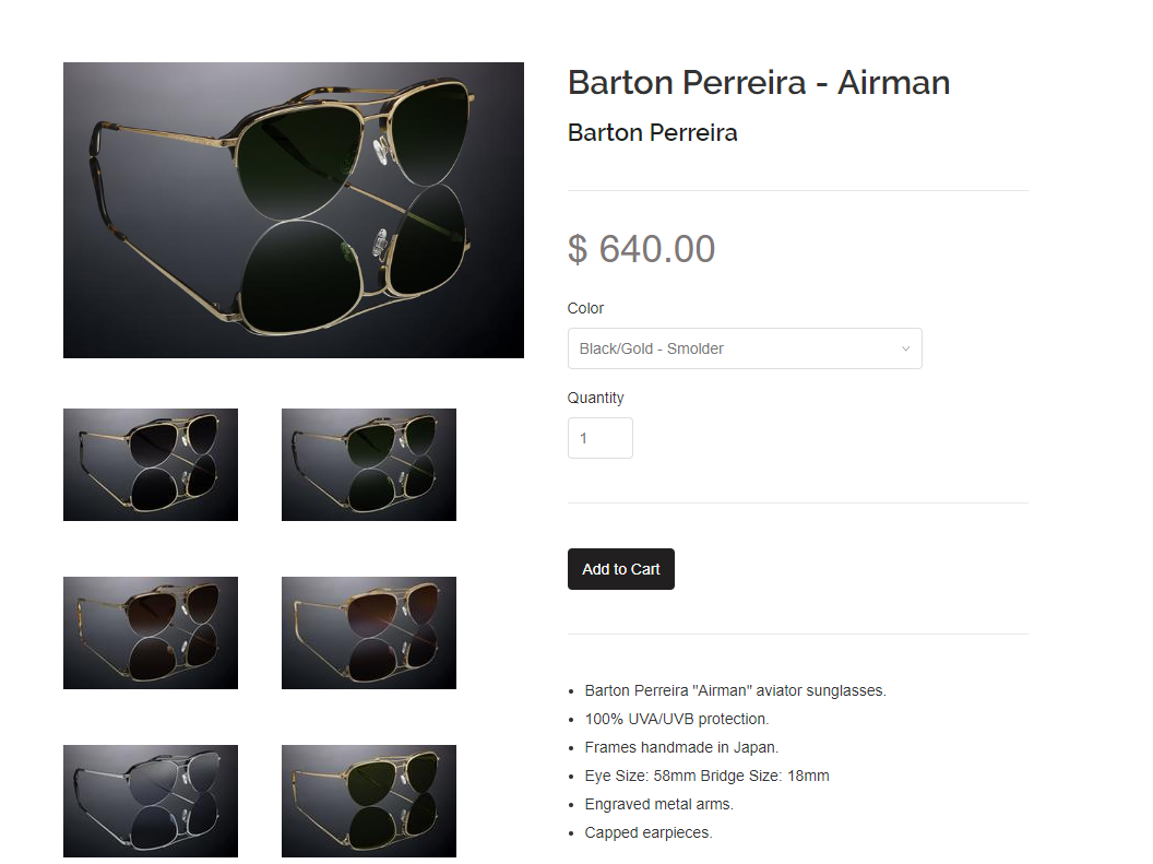  Barton Perreira Airman - ĐÃ BÁN 