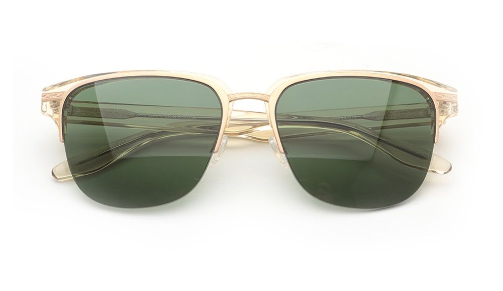  Barton Perreira Gordy Champagne Brushed Gold sunglasses 