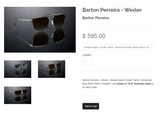  Barton Perreira Wexler Polarized lenses. 