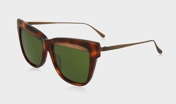  Bottega Veneta BV0074S 004 Havana Bronze 