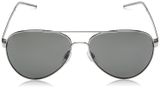  (ĐÃ BÁN) Cole Haan CH6020 045 silver grey sunglasses 