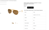  Fendi for Maserati sunglasses 