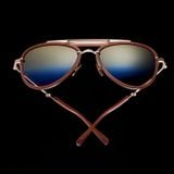  Garrett Leight Doheny Rose Gold / Rosewood sunglasses 