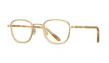  (ĐÃ BÁN) Garrett Leight Garfield Eyeglasses gold with clip on 