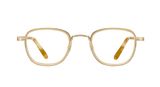  (ĐÃ BÁN) Garrett Leight Garfield Eyeglasses gold with clip on 