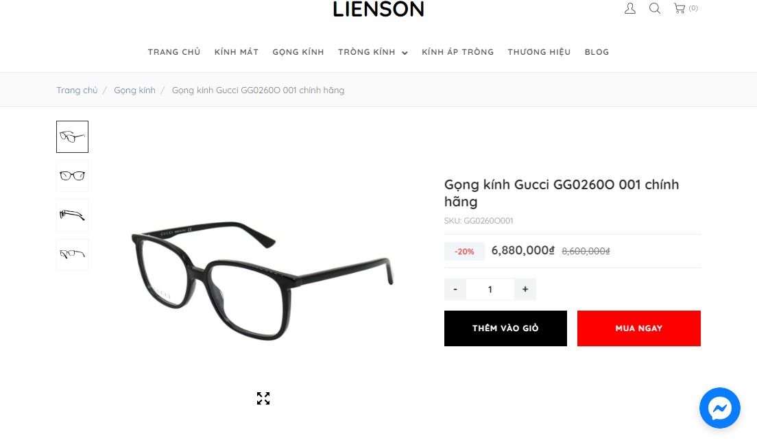  Gucci GG0260O 003 eyeglasses 