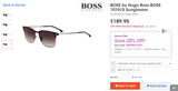  (ĐÃ BÁN) Hugo Boss BOSS 1019/S 4INHA 