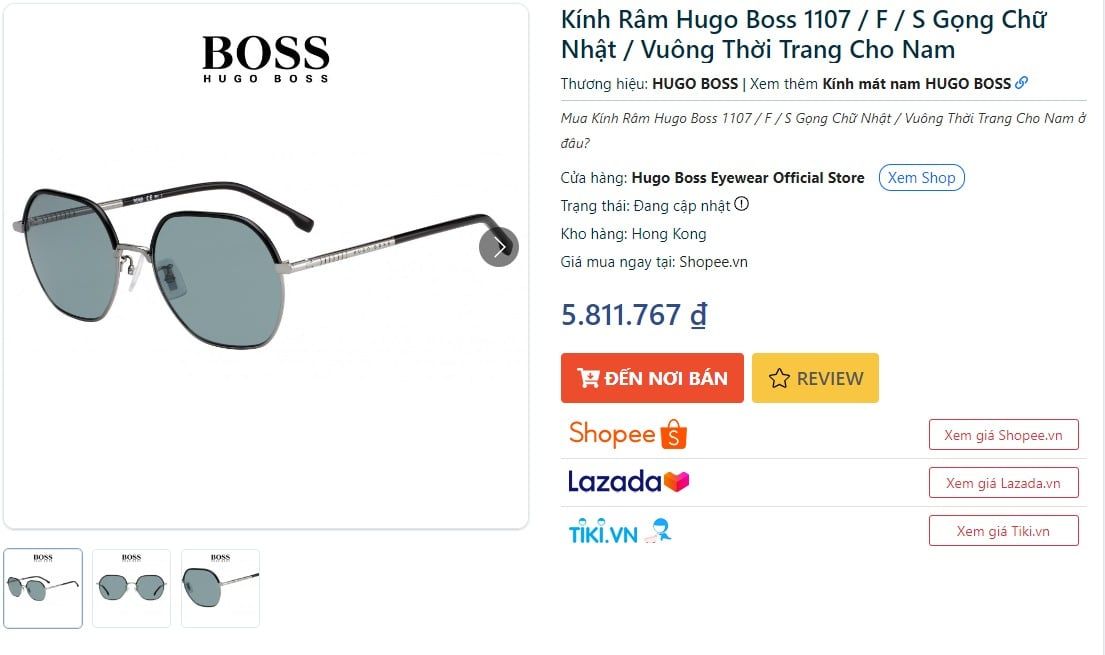  Hugo Boss BOSS 1107_F_S KJ1 sunglasses 