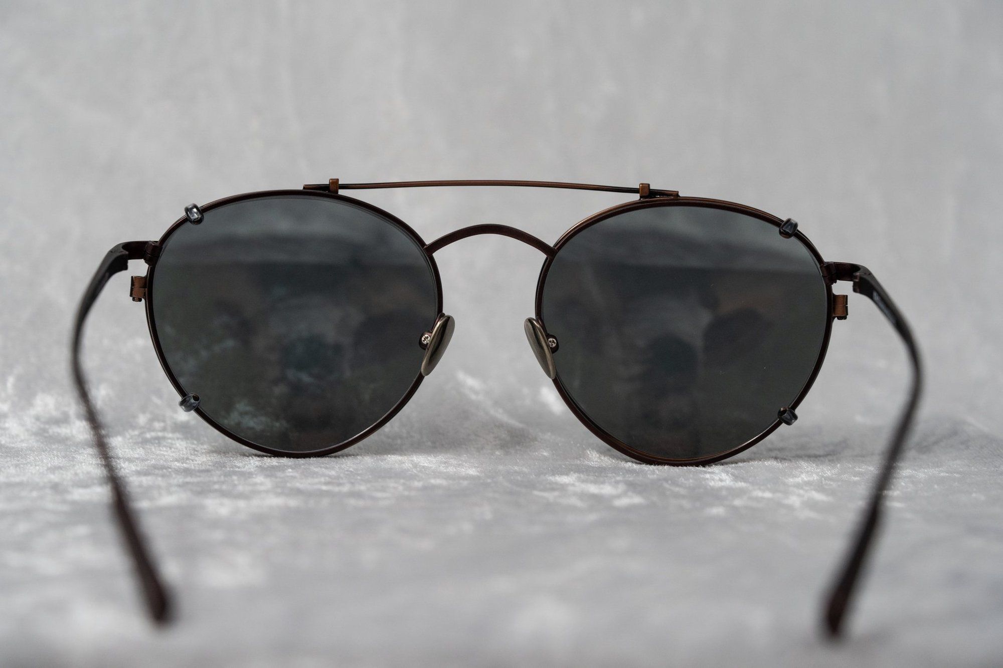  Kris Van Assche KVA 71 sunglasses with clip on (by Linda Farrow) 