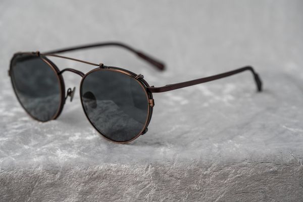  Kris Van Assche KVA 71 sunglasses with clip on (by Linda Farrow) 