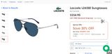  Lacoste L243SE 424 Sunglasses 