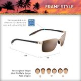  Maui Jim Cove Park Gold Frame, HCL Bronze lenses 