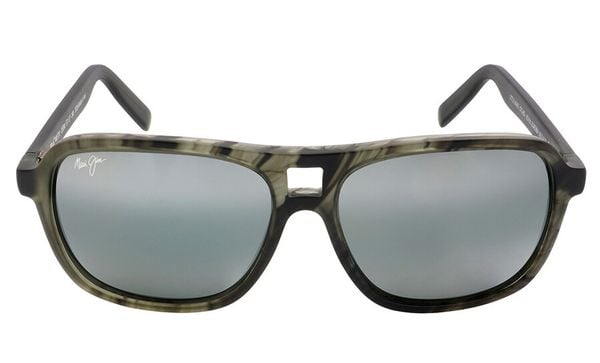  (ĐÃ BÁN) Maui Jim Little Maks Neutral Grey Square Men's Sunglasses 