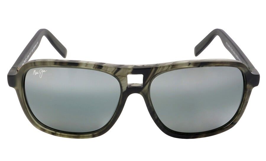  Maui Jim Little Maks Neutral Grey Square Men's Sunglasses 