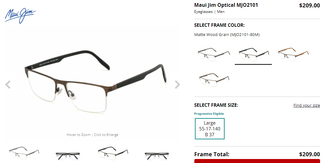 Maui Jim MJO2101 80M Maui Jim MJO2101 80M