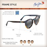  Maui Ji Upside Down Falls H861-10 sunglasses 