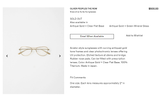  (ĐÃ BÁN) Oliver Peoples x The Row Executive Suite eyeglasses Titanium 