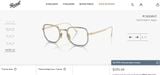  Persol PO5006VT titanium eyeglasses 