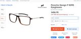  Porsche Design P 8295 B eyeglasses 