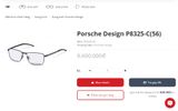  Porsche Design P 8325 A carbon fiber temples eyeglasses 