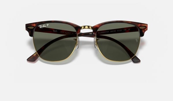  (ĐÃ BÁN) Ray Ban clubmaster RB3016 990/58 polarized sunglasses 