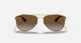  Ray Ban RB3549 001/T5 polarized sunglasses 