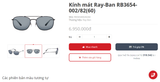  Ray Ban RB3654 002/82 