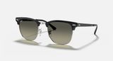  Ray Ban RB3716 9004/71 Metal Clubmaster sunglasses 