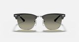  Ray Ban RB3716 9004/71 Metal Clubmaster sunglasses 