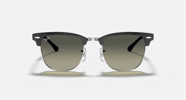  Ray Ban RB3716 9004/71 Metal Clubmaster sunglasses 
