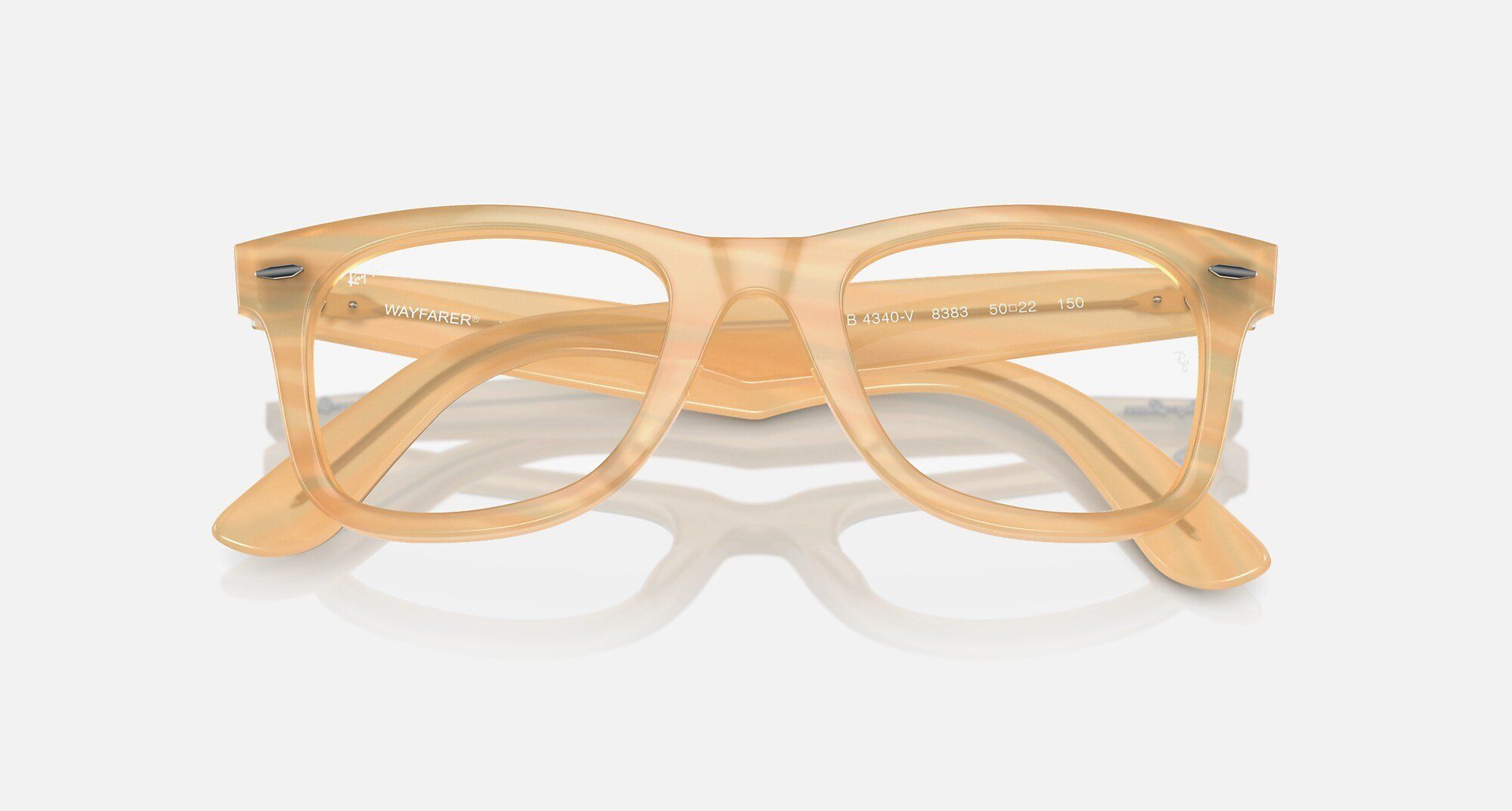  Ray Ban Wayfarer CHANGE collection RB4340V 8383 eyeglasse 