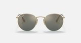  Ray Ban RB8247 9217T0 round titanium polarized sunglasses 